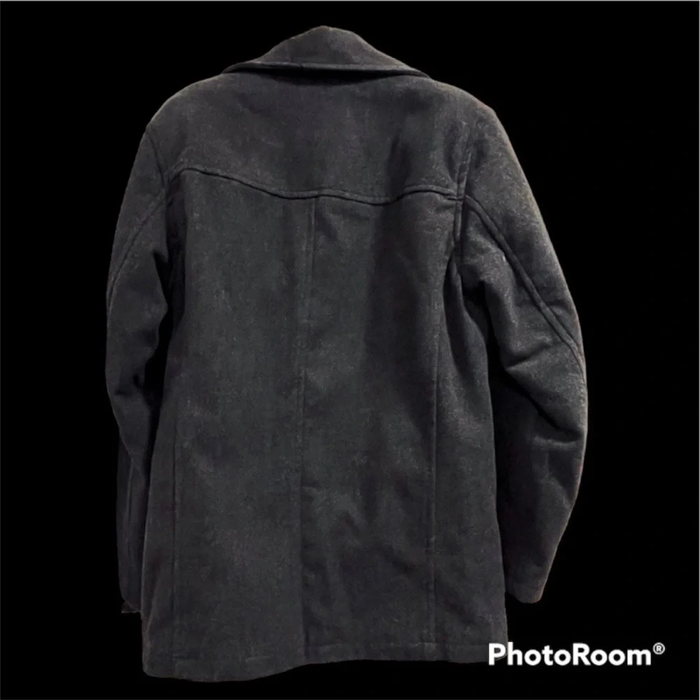 Double Breasted Peacoat •Men• - Picture 3 of 10